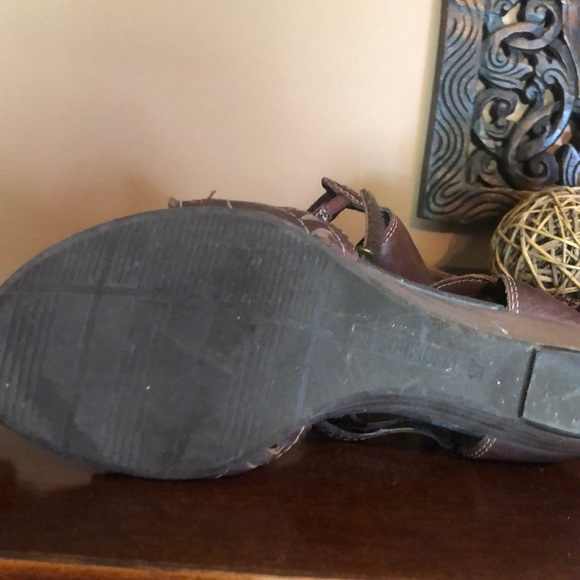 Pikolinod dark brown gladiator sandals - Picture 6 of 8